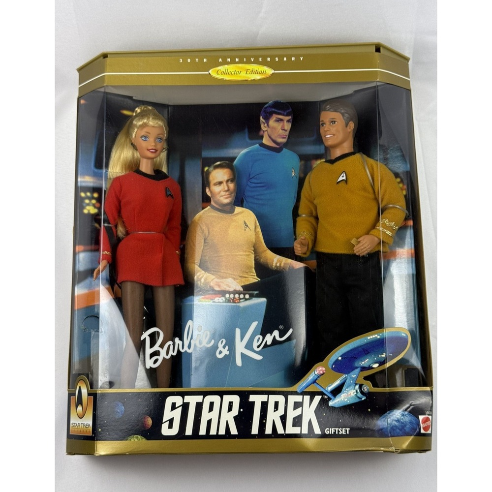 Barbie & Ken Star Trek 30th Anniversary 1996 Collector Giftset 15006 NIB